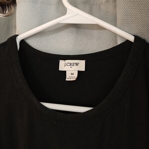 J.Crew Classic Black Tee Dress